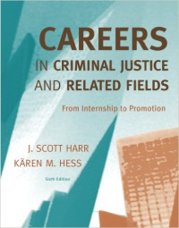 Image of Careers in criminal justice and related fields : from internship to promotion