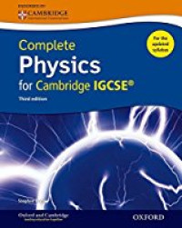 Image of COMPLETE PHYSICS FOR CAMBRIDGE IGCSE